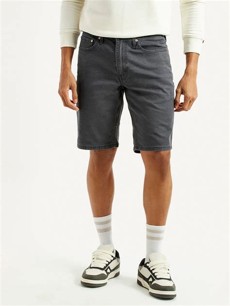 Men's Grey Tapered Mid Rise Shorts – Levis India Store