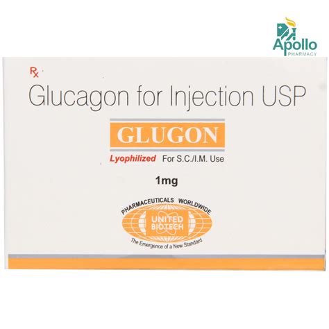 Glugon 1 mg Injection 1's Price, Uses, Side Effects, Composition ...