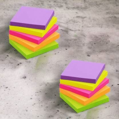 Flipkart.com | online collection 800 Sticky Notes 80 Sheets per Pad ...