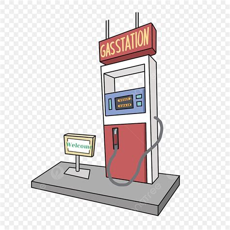 Clip Art Red Blue Gas Station PNG , Clipart De Gás, Vermelho E Azul ...