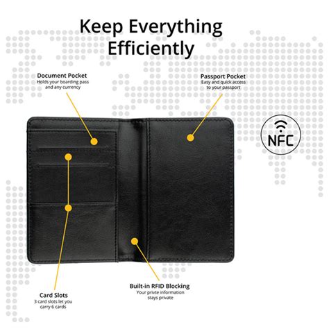 Dolphin Smart Passport Case - RFID Blocking with Anti-Theft Bluetooth ...