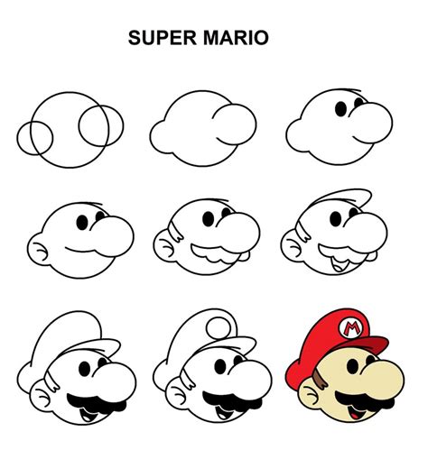 Easy Draw Super Mario - Drawing Tips Guide