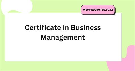Business Management Certifications 的图像结果