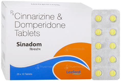 Sinadom Tablet – Vertigo & Nausea Relief
