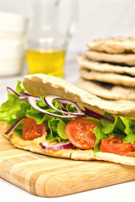 Gluten-Free Pita Bread Recipe (Dairy-Free, Vegan) - Dish by Dish