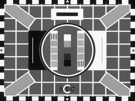 Image result for BBC1 Striped Test Card