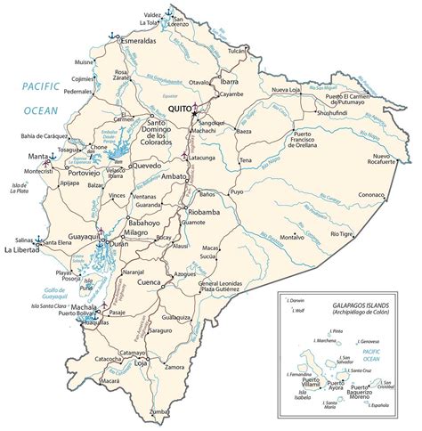 Ecuador Map