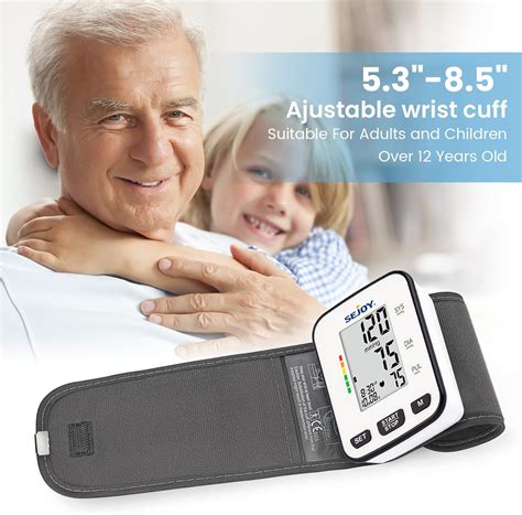 Buy Blood Pressure Monitor-Wrist Cuff Automatic Digital Blood Pressure Meter, Accurate BP ...