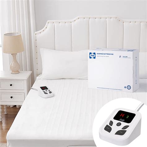Sealy Heated Mattress Pad Full Size with 10 Heated Settings | Electric ...