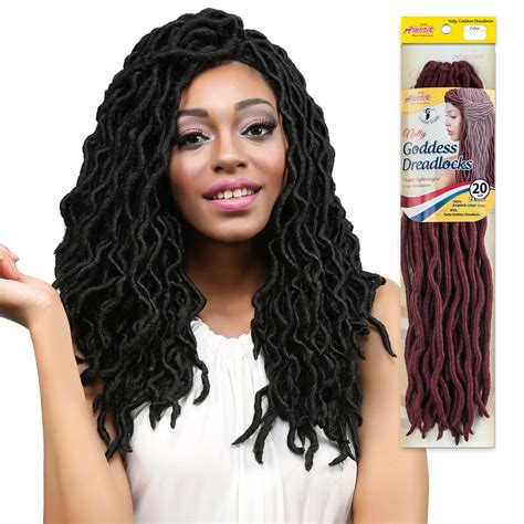 Buy Amour Synthetic Kanekalon Crochet Braids Natty Goddess Dreadlocks ...