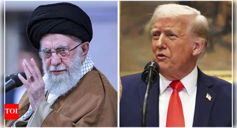 Iran Nuclear Deal Negotiation: Donald Trump writes to Iran's Khamenei ...