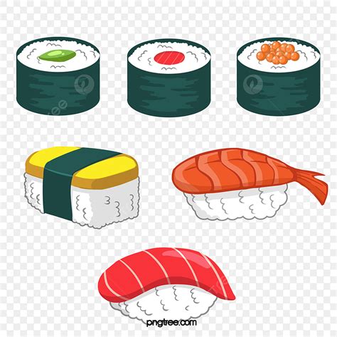 Asian Sushi Clip Art