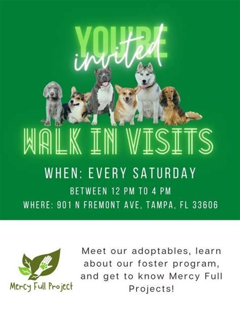 Mercy Full Projects Walk In Visit Hours, 901 N Fremont Ave, Tampa, FL ...