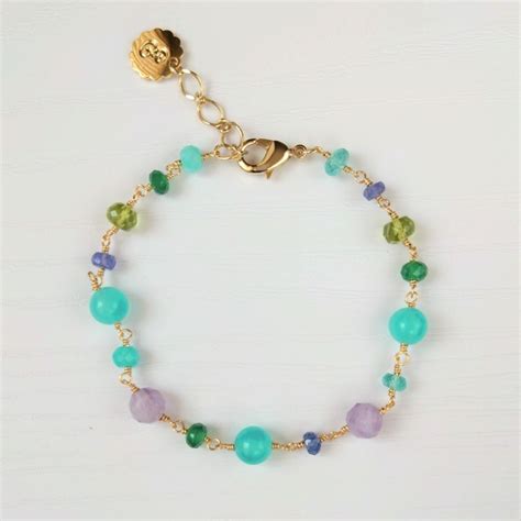 Multi color bracelet 056 | Emiko Watanabe collection