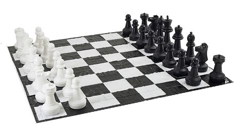 Buy Garden Games Giant Chess Set with Mat - 2 Players, Age 12+ Online ...