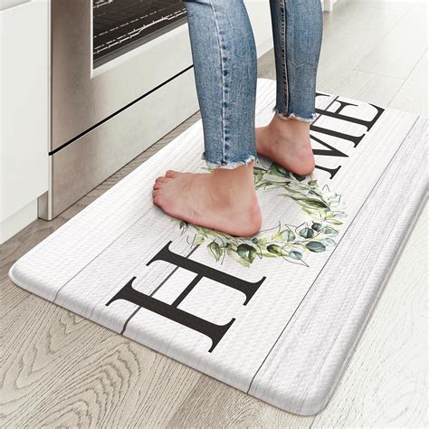 Amazon.com: KIMODE Anti Fatigue Kitchen Mats, 17.3" x 30" Farmhouse ...