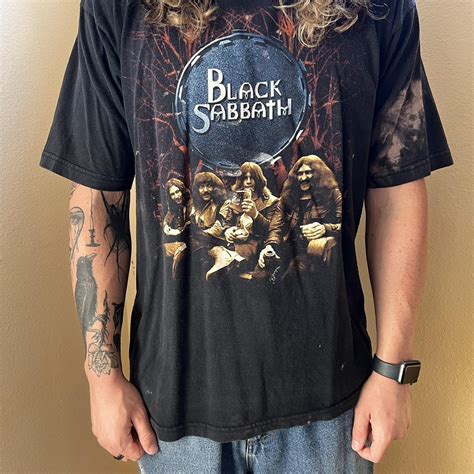Vintage Black Sabbath 1999 reunion tour T-shirt.... - Depop