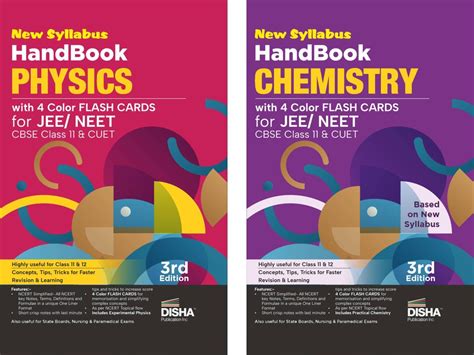 Combo (set of 2 Books) New Syllabus HandBooks of Physics & Chemistry ...