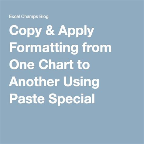 Image result for Copy and Paste Chart Format Excel