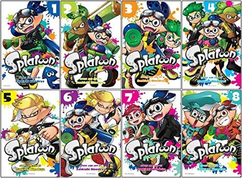 Splatoon Manga, Vol. 1-8 : Amazon.in: Books