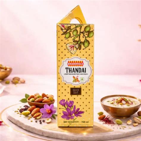 Bikanervala Premium Thandai Syrup 700ml Traditional Drink