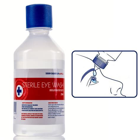 Saline Eyewash Solution at Tamara Adams blog