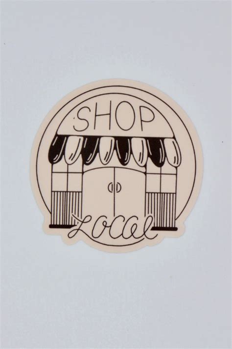 Buy Local Sticker 的图像结果