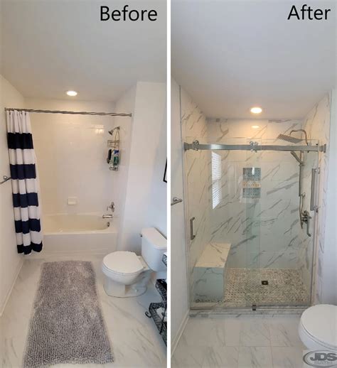 Conversion Of Bathtub To Shower
