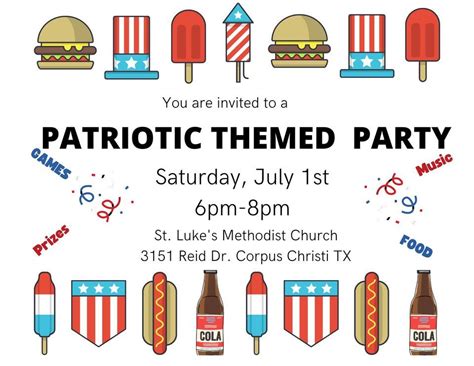 Community Red, White, and Blue Party, 3151 Reid Dr, Corpus Christi, TX ...