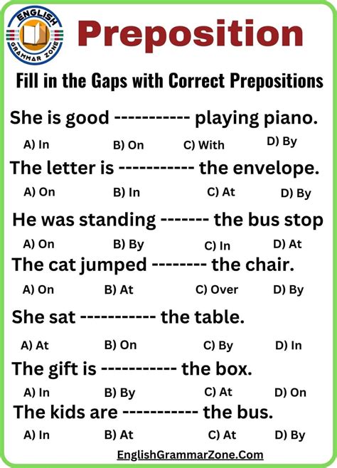 Image result for Exercises for Preposition Using a Picture