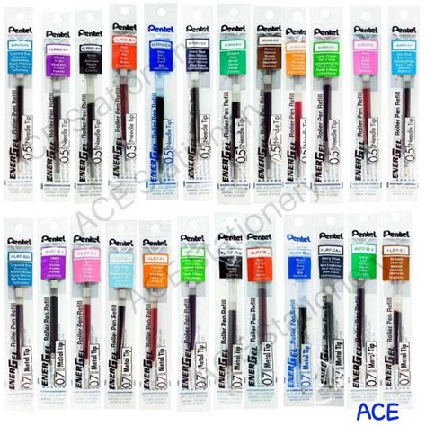 ไส้ปากกา Pentel Energel X รุ่น BLN105 BL107 ขนาด 0.5 mm. 0.7mm. สำหรับ ...