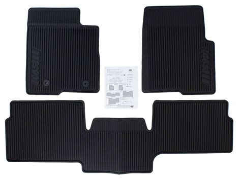 F-150 Raptor SuperCab 2010-2014 3pc All Weather Rubber Floor Mats ...