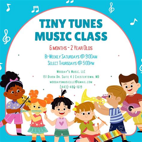 Tiny Tunes Class (Ages 6 Months - 2 Years), 151 Dixon Drive Suite 4 ...