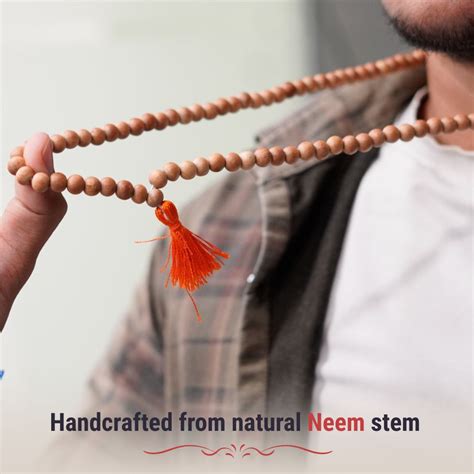 Divine Neem Jaap Mala - 108+1 Beads – Japam