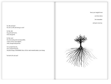 Minimalist Poetry Book Pages by Anna Goodhand