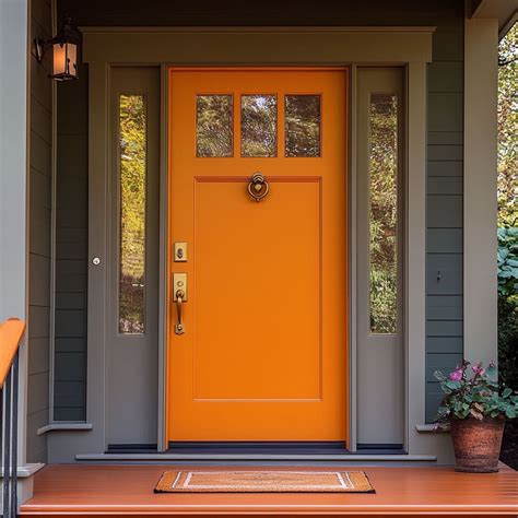 30 Burnt Orange Front Door Ideas: Stylish Designs and Tips