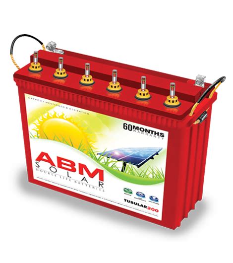 ABM Solar Batteries | Maximum Output | Economical-Cost | Longer Life