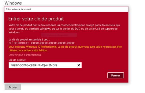 Image result for Clé Dactivation Windows