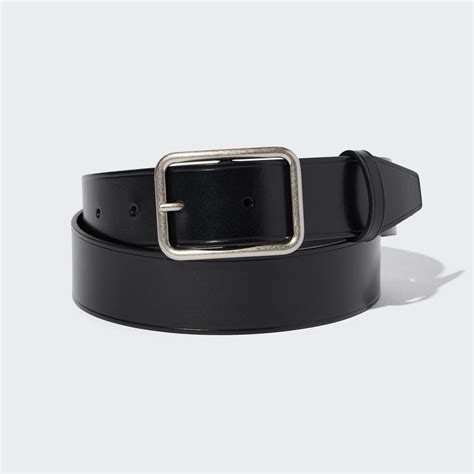 Uniqlo Belts For Cheap - Uniqlo Wide Belt Accessories Black