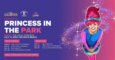 Princess in the Park with Poppy (Troll Princess), Wayzata Beach, 11 ...