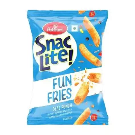 HALDIRAM SNAC LITE FRIES -82gm