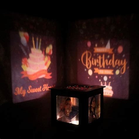 Customize Rotating Shadow Box with Picture | Love Craft Gift - love ...
