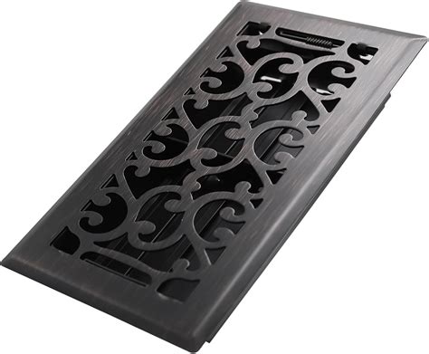 Howeall 4x8 Inches Heavy Duty Walkable Floor Register - Easy Adjust Air ...