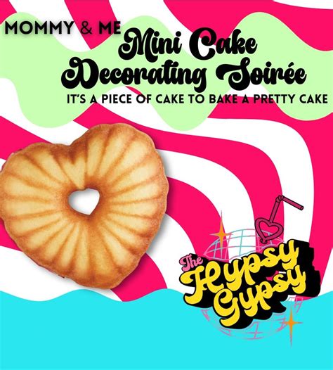 Mommy & Me Mini Cake Decorating Soirée, 309 Bedell Avenue, Woodbine, GA ...