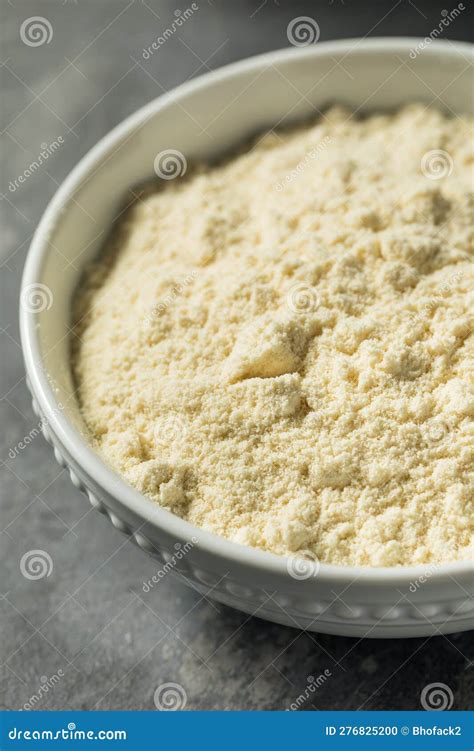 Organic Healthy Vanilla Whey Protein Powder Stock Photo - Image of ...