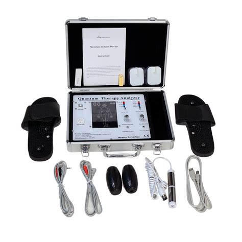 FULEZA 9G Quantum Magnetic Resonance Therapy Analyzer , Silver : Amazon ...