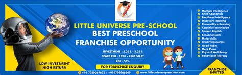 Little Universe Preschool ( Best Preschool Franchise Opportunity )