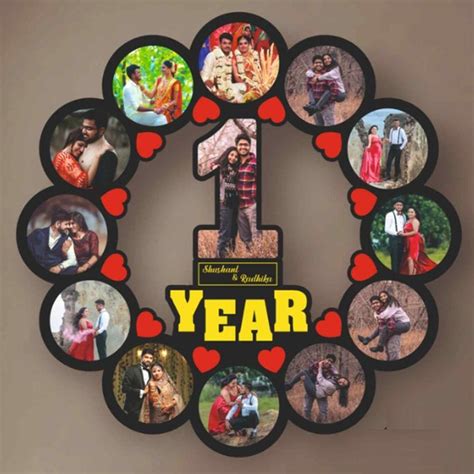 1 st Year Wall Frame – QuirkyGifts