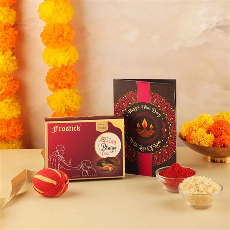 Frostick Special Combo Chocolate Gift Pack of 4 for Bhai Dooj gift for ...
