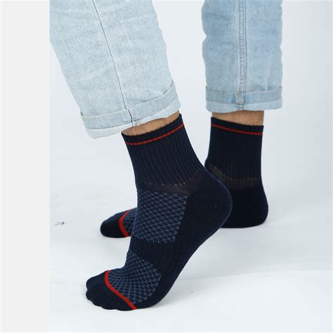 Men’s Cushioned High Ankle Sports Socks – SocksXpress